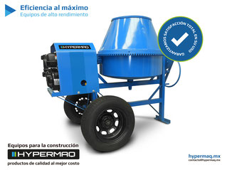 Revolvedora De Concreto De 1 Saco con motor mpower de 9hp