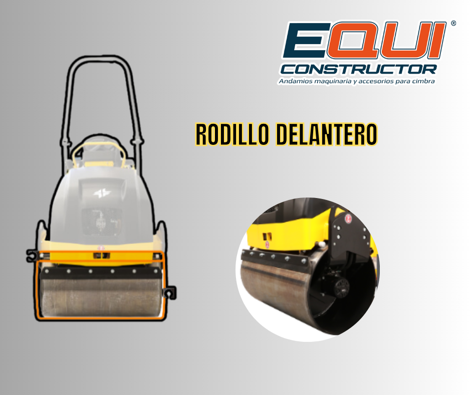 Rodillo Vibratorio Doble ARH-15 Marca CIPSA