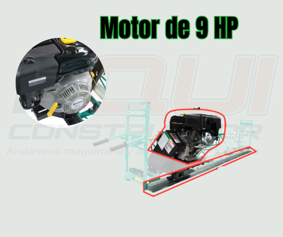 La Regla Vibratoria Modular MULTIQUIP Marca CIPSA