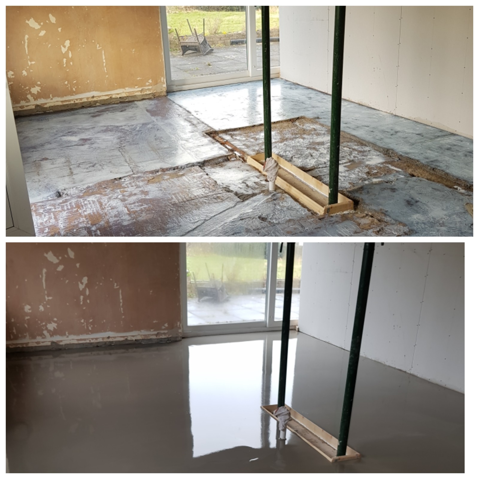 Self Levelling Floor Screed, Latex Newport, Cardiff Harris Floor