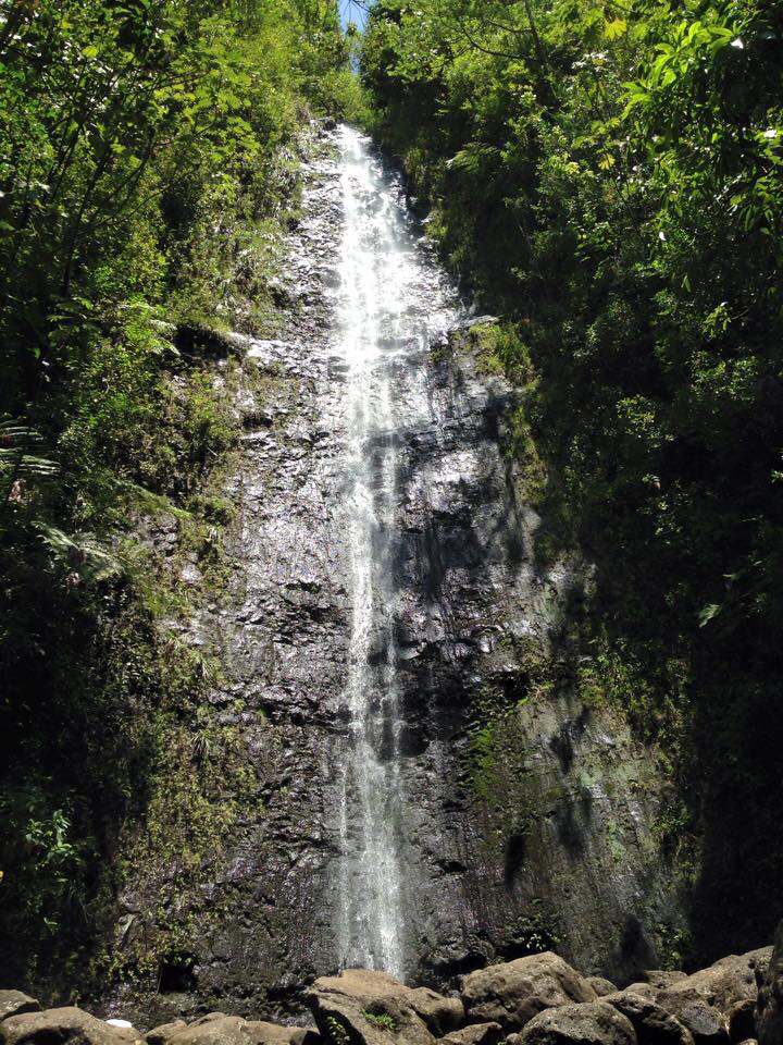 オアフ島 マノアの滝