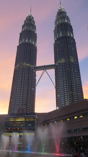 Die berühmten Petronas Twin Towers
