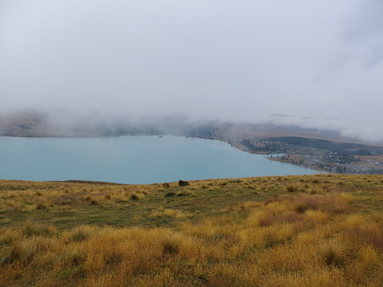 Lake Tekapo von oben