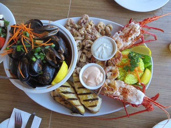 Seafood Platte *Yummy* :) 