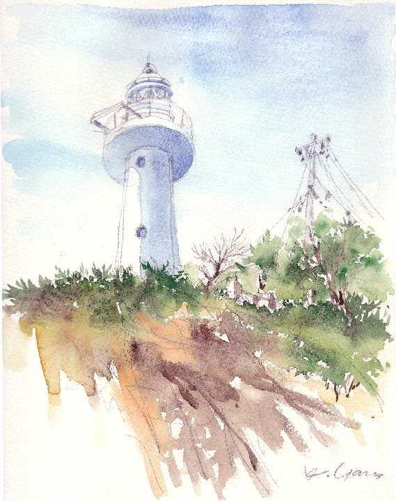 麦崎灯台　mugizaki light house