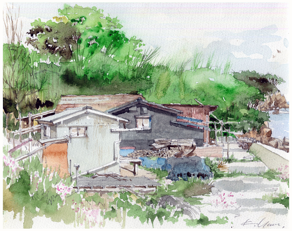 海女小屋、志摩