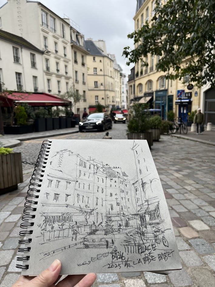 2025 France Sketch Tour - 山田久仁夫のホームページ・Watercolor by