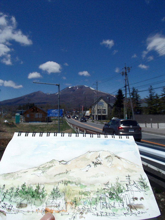 Mt.Asama in karuizawa