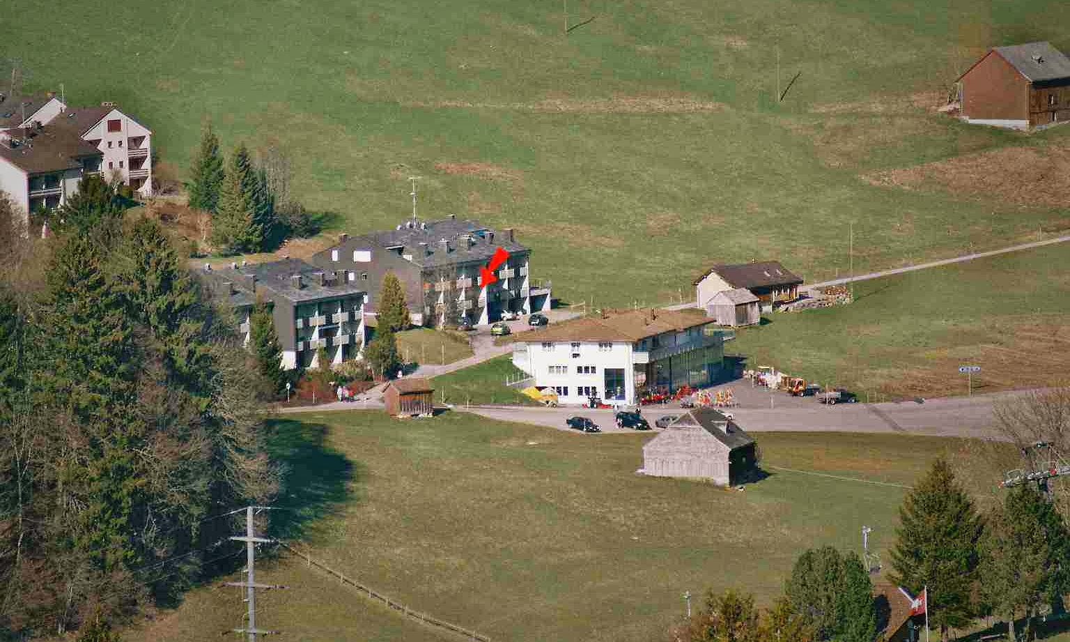 Ferienwohnung im Hochparterre des hinteren Wohnblockes