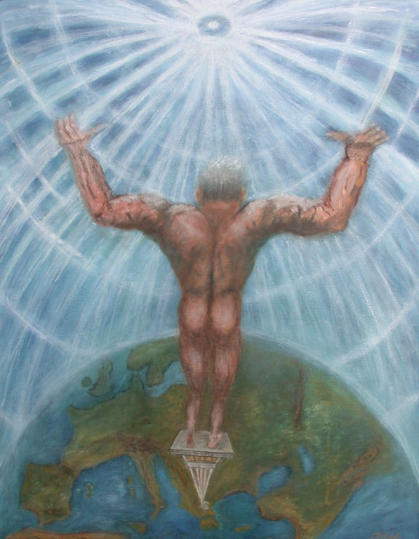 Atlas / Herkules *1998 #90x70cm