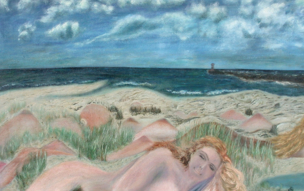 Traum in den Dünen *1990 #80x120cm //gerahmt