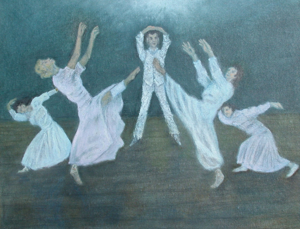 Schautanz *2004 #65x80cm //gerahmt