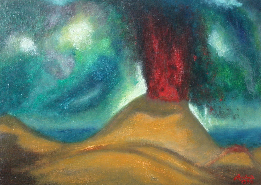 Eruption *1994 #47x62cm (2. Fassung)
