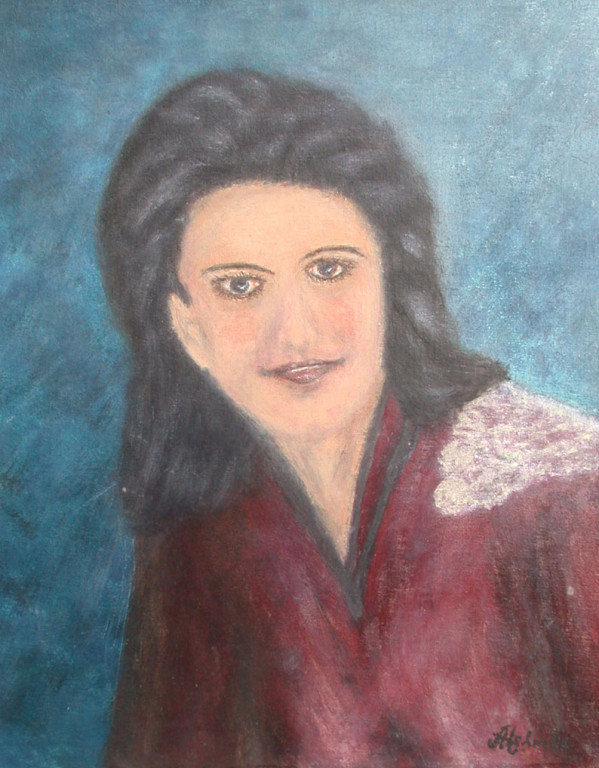 Portrait Anneliese Renner *2001 #55x45cm