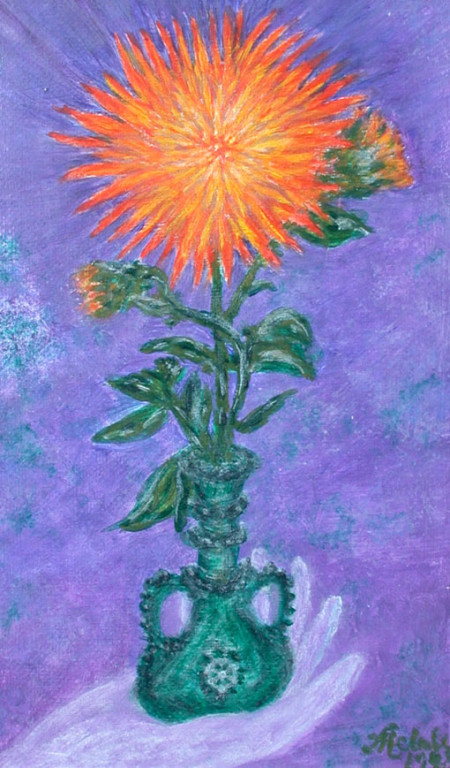 Impressionen einer Dalie *1999 # 51x35cm // gerahmt