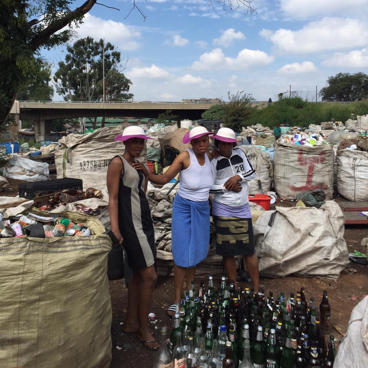 Waste pickers in Johannesburg