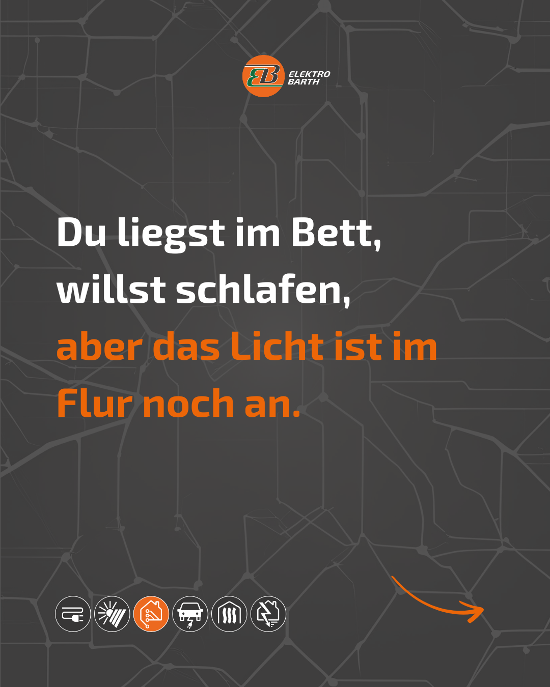 Wie oft liegst du schon im Bett und denkst dir: „Mist, das Licht ist noch an.“