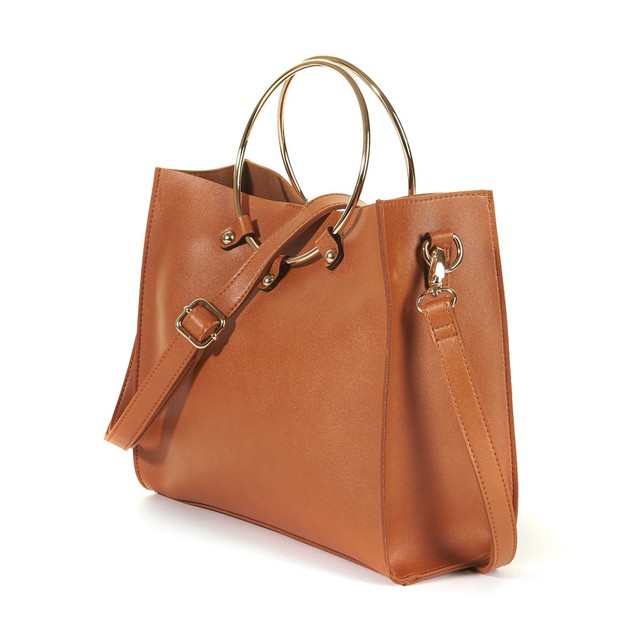 Sac à main Camel - 29,99€ (Boutique : La Redoute Collections)