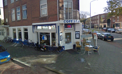 Coffeeshop Cannabis Café Blue White Den Haag (The Hague)