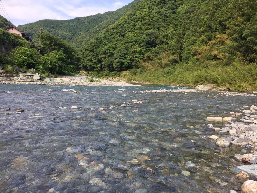 穴吹川/ここから車で約15分