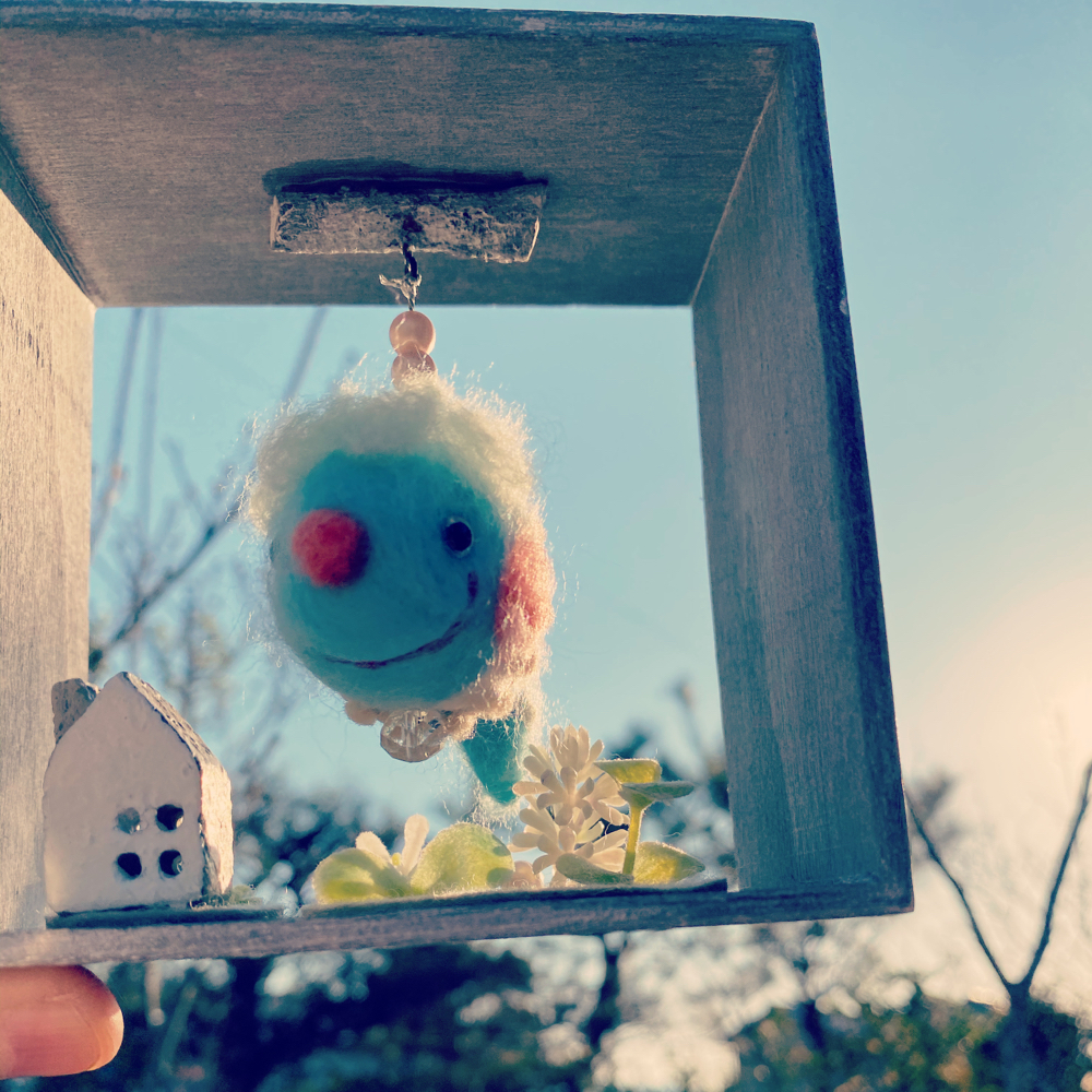 プクプクプク魚のボクちゃん　　　　【minneにて販売中♪】