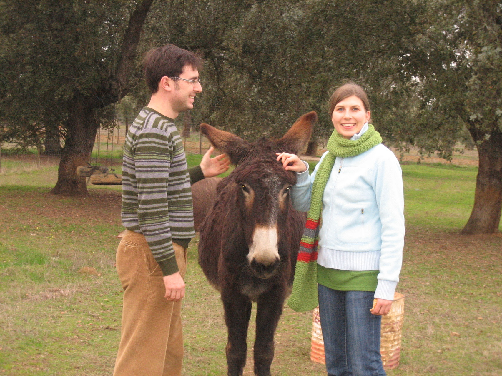 Nadine und Carlos unterwegs mit Romera