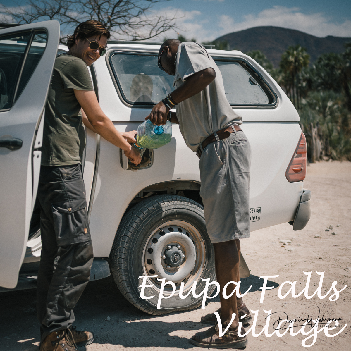 overlanding reisebericht namibia - das leben der himba im Epupa Falls village