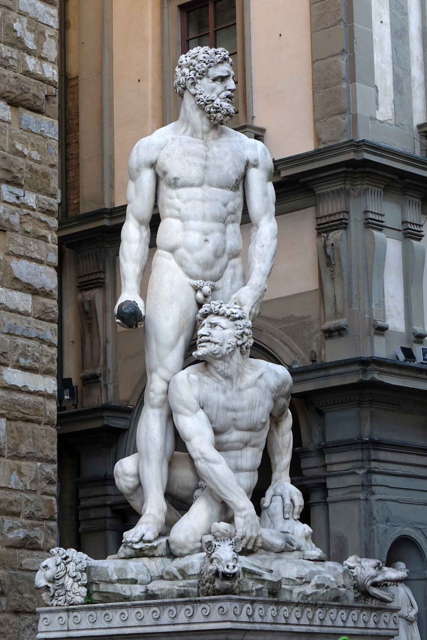 Piazza della Signoria; Ercole e Caco