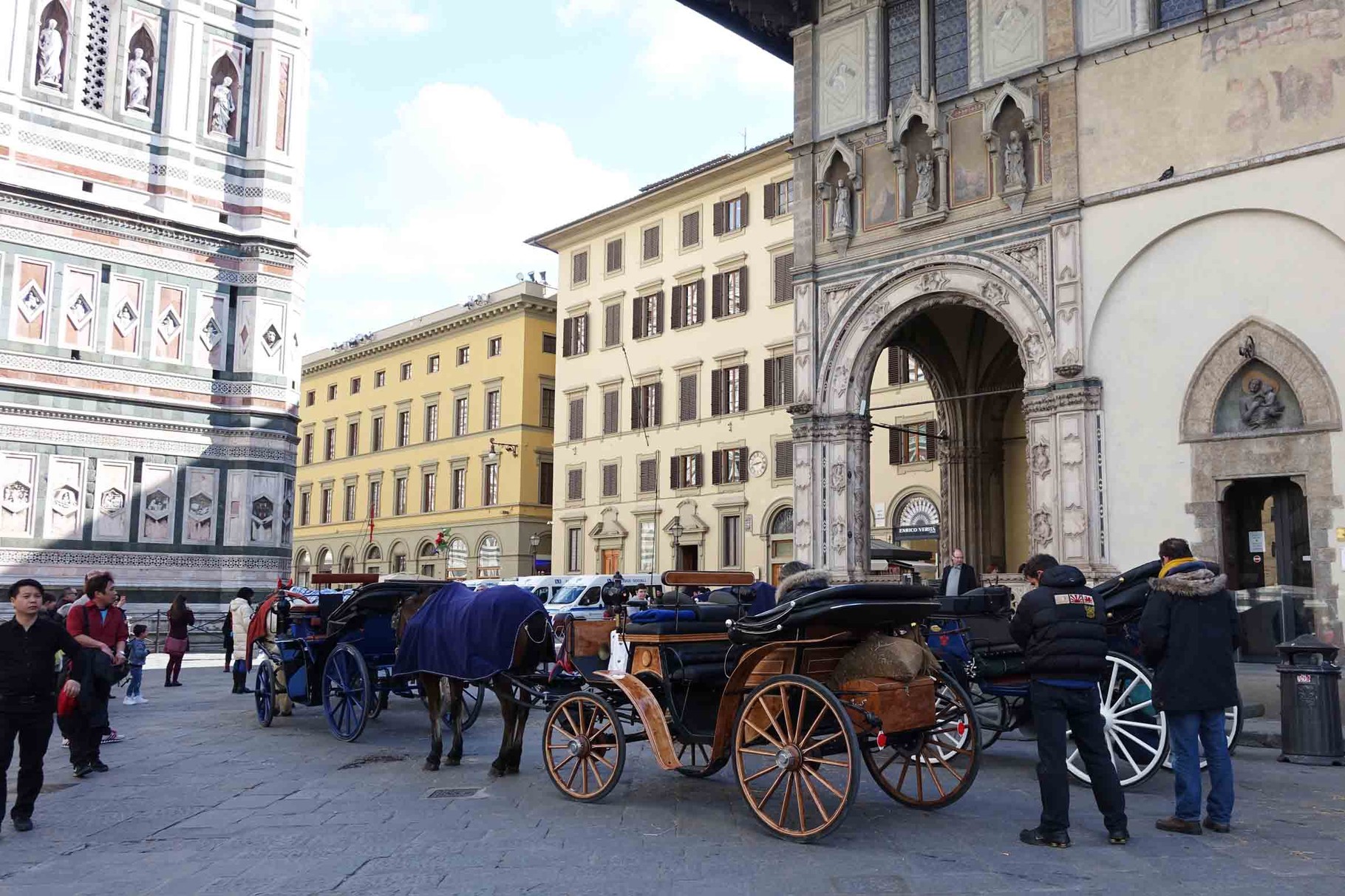 Carrozze di piazza del Duomo