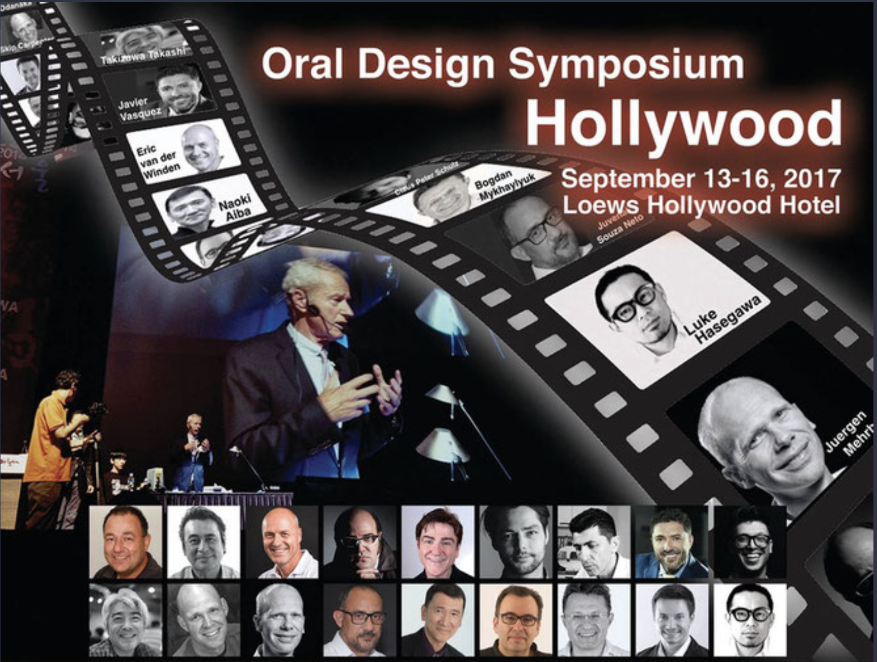 35th Anniversary  "Oral Design Symposium"  Hollywood, USA  September, 13-16, 2017
