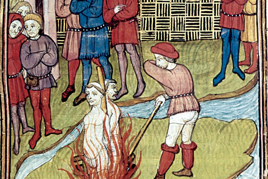 Capestang (1319-1328)  Quand l'Inquisition frappait notre ville…  Bûchers et condamnations au mur perpétuel
