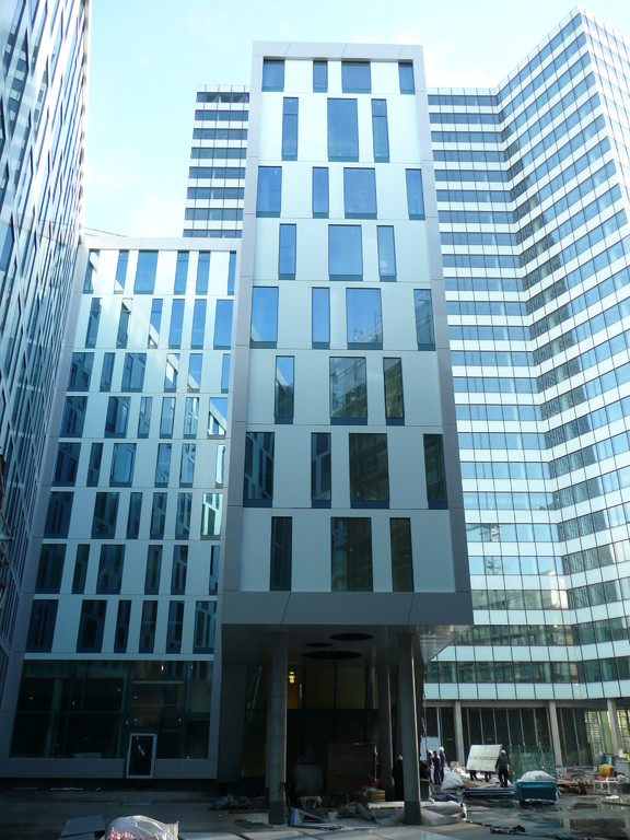Glas-Fassadenfugen Emporio Tower Hamburg