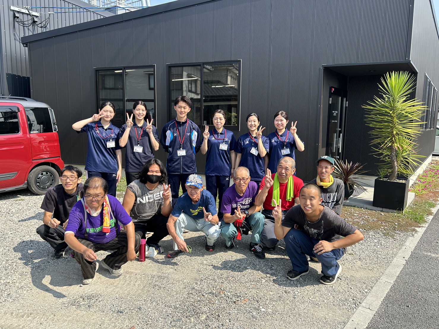 大川看護専門学校の生徒の皆さんが現場実習に来社されました。