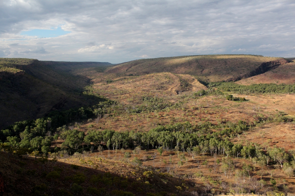 Stock Route Valley (camp in the background)