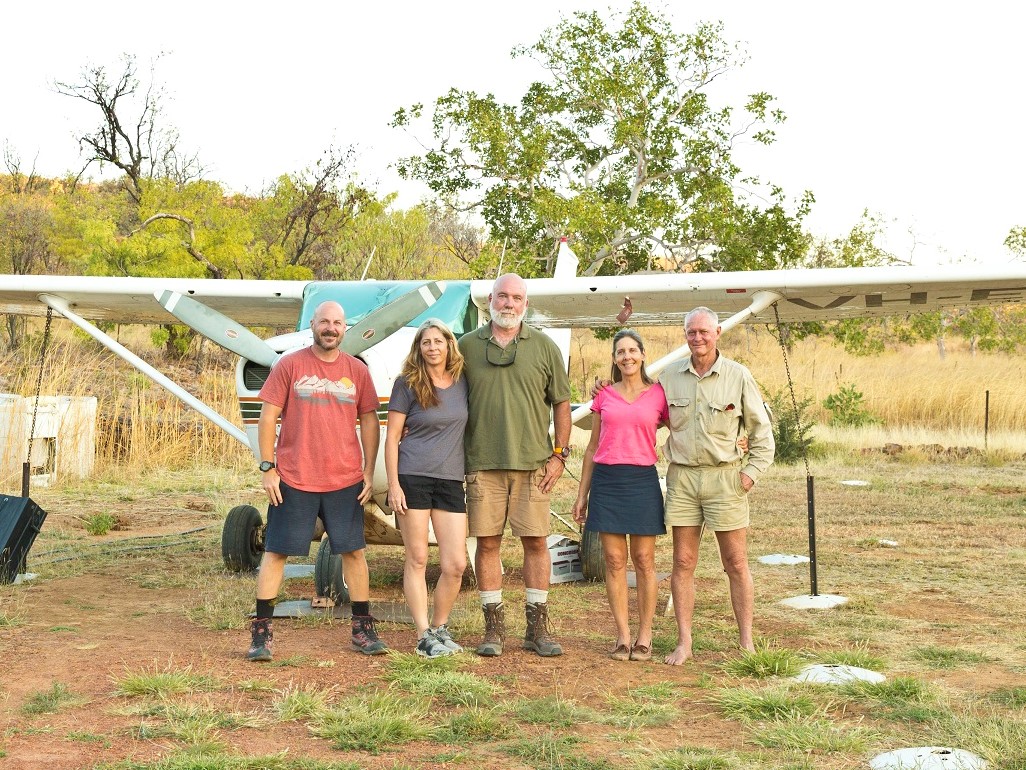 A Donkey Film Crew - From the USA to Kachana Station