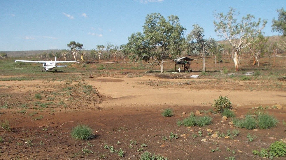 The Alligator Creek area still looking rather sad after the October lightning-strike followed by weeks of hot windy weather.