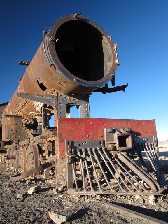 Uyuni, Bahnfriedhof