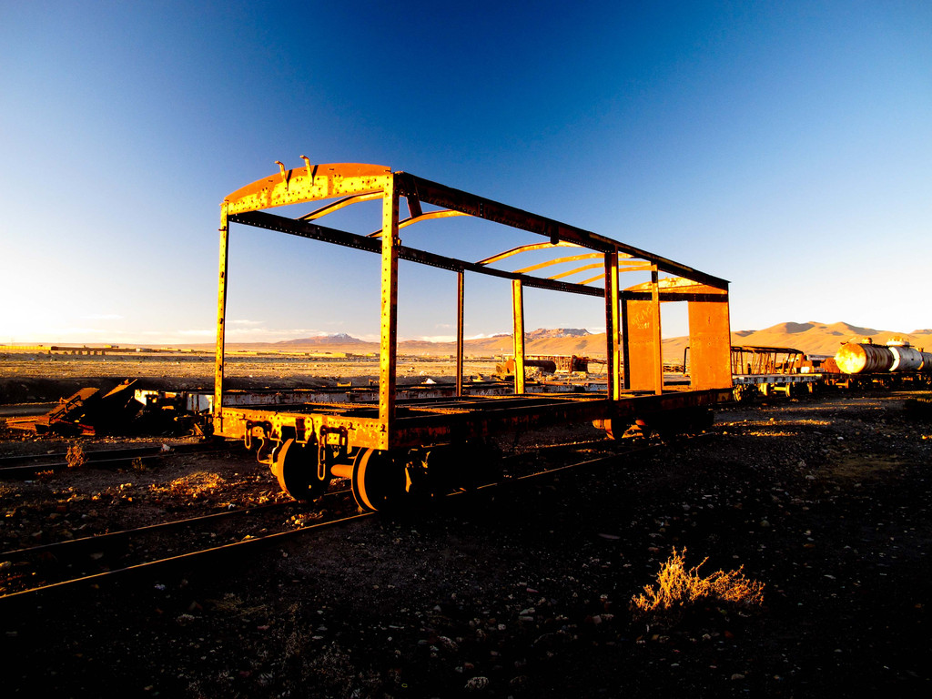 Uyuni, Bahnfriedhof