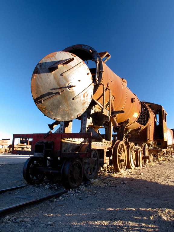 Uyuni, Bahnfriedhof