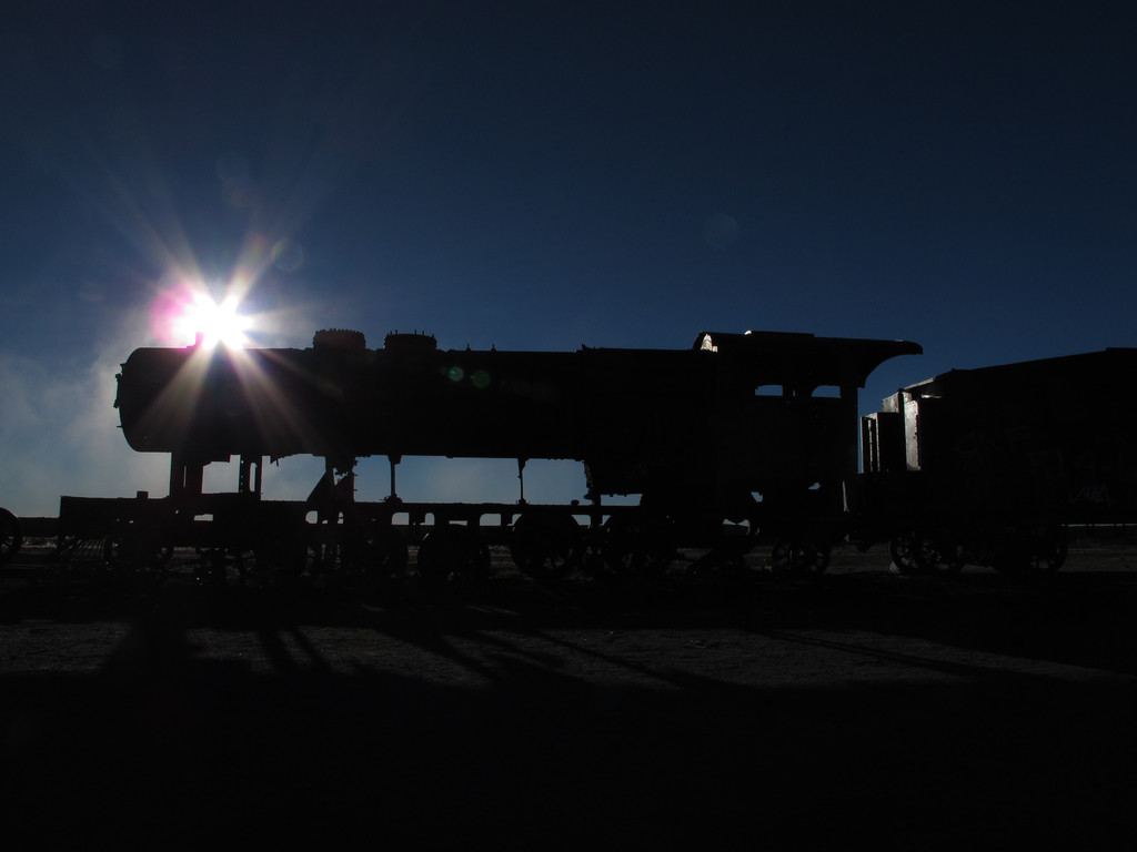 Uyuni, Bahnfriedhof