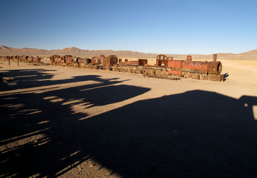 Uyuni, Bahnfriedhof