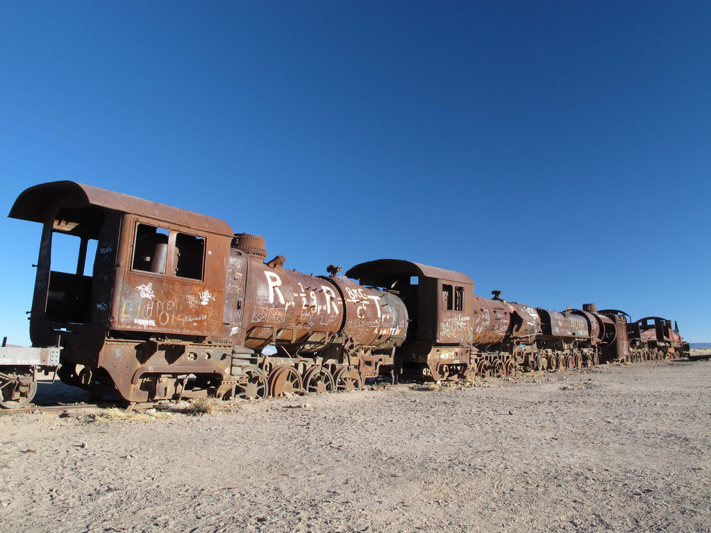 Uyuni, Bahnfriedhof