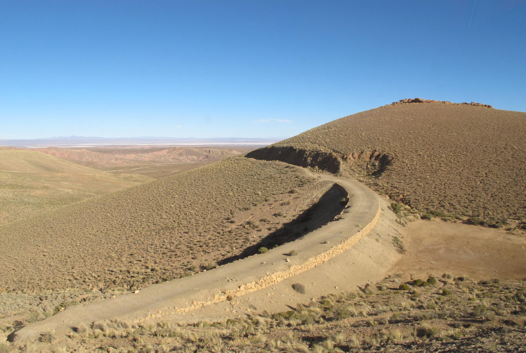Fahrt nach Uyuni, alte Zuglinie