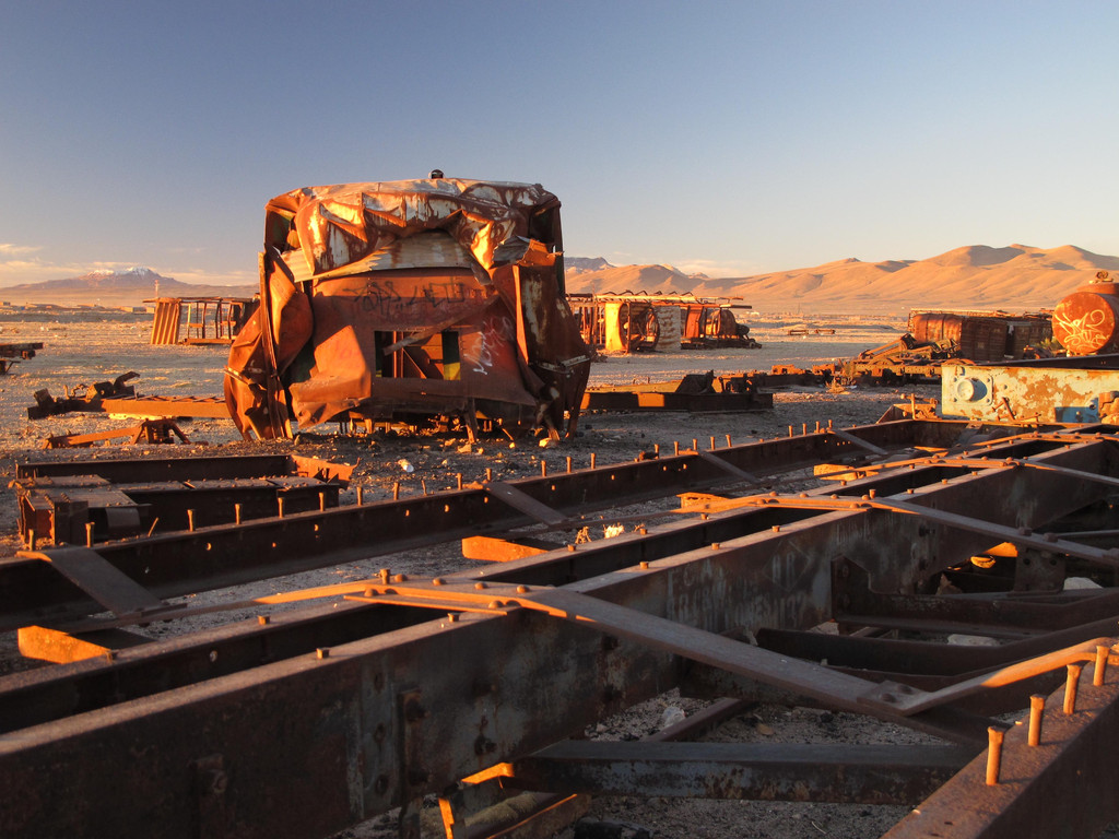 Uyuni, Bahnfriedhof