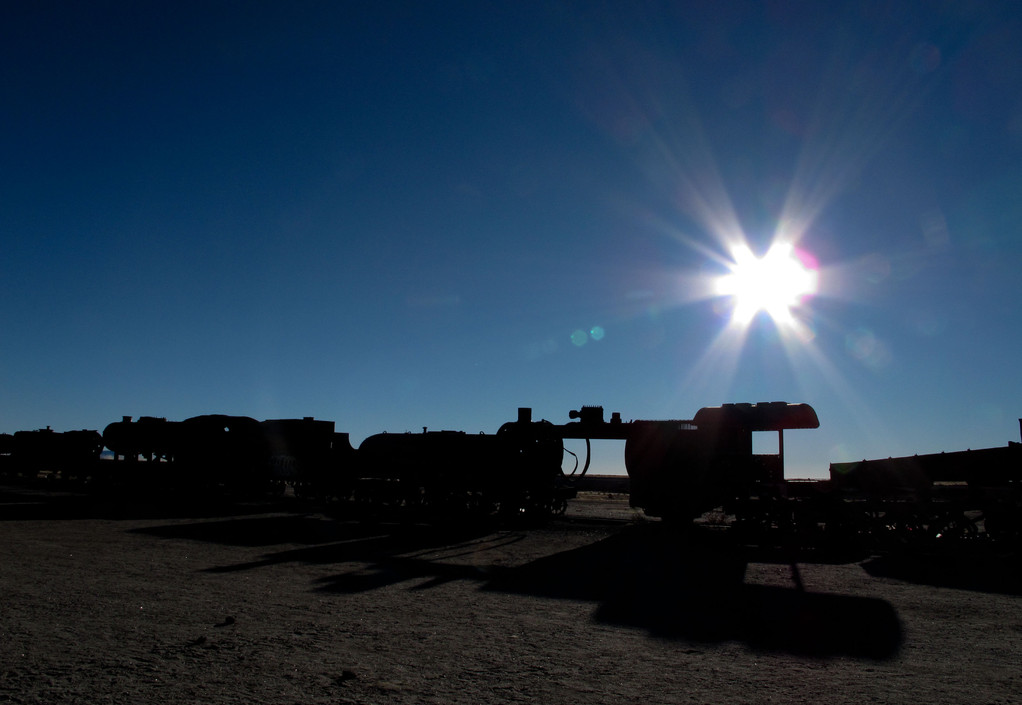 Uyuni, Bahnfriedhof