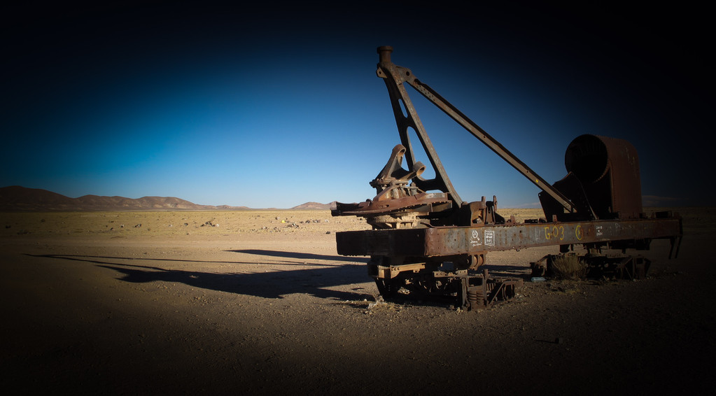 Uyuni, Bahnfriedhof