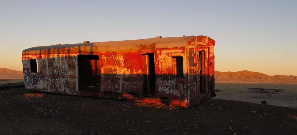 Uyuni, Bahnfriedhof
