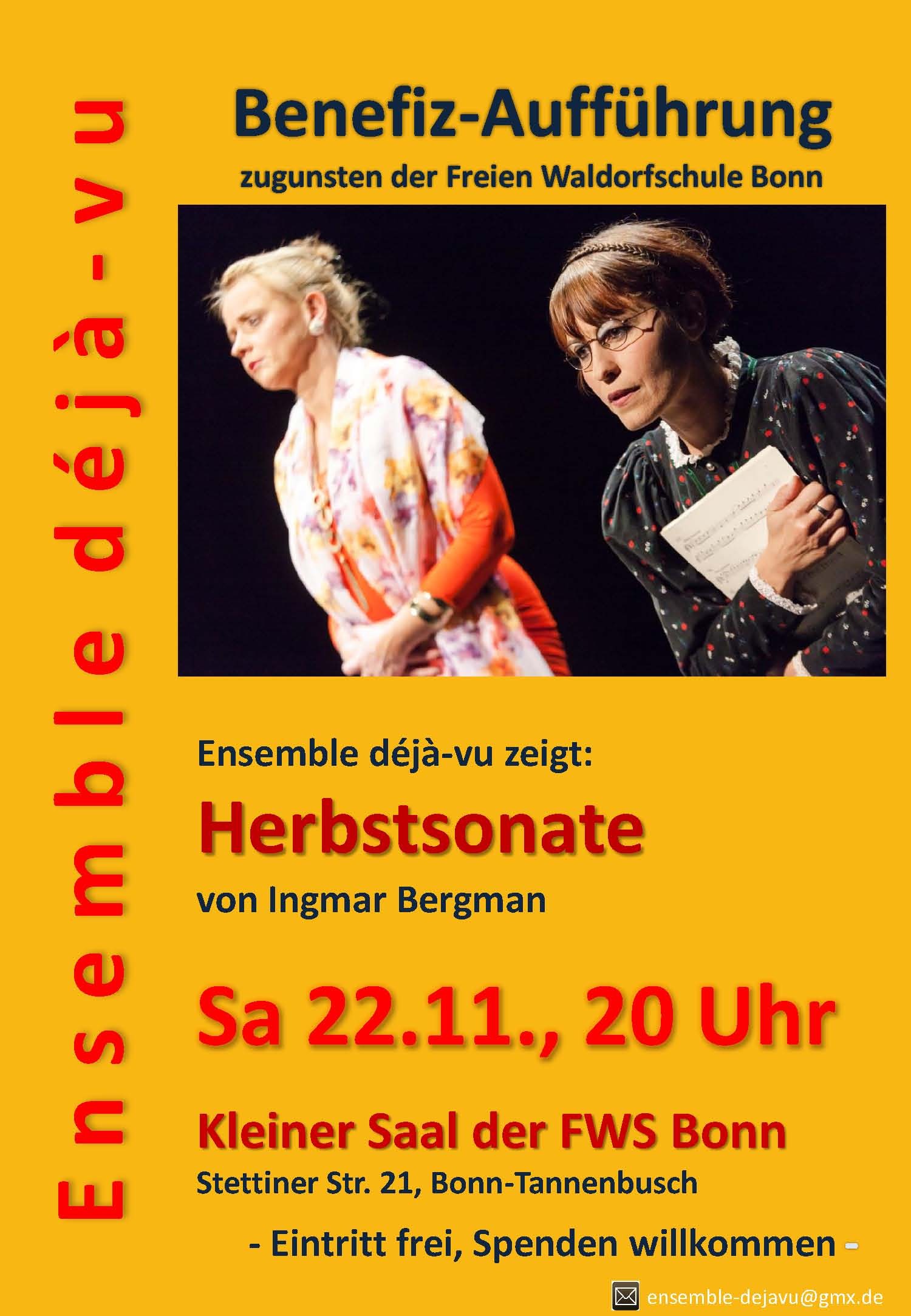 Benefiz Theaterauffuhrung Freie Waldorfschule Bonn E V