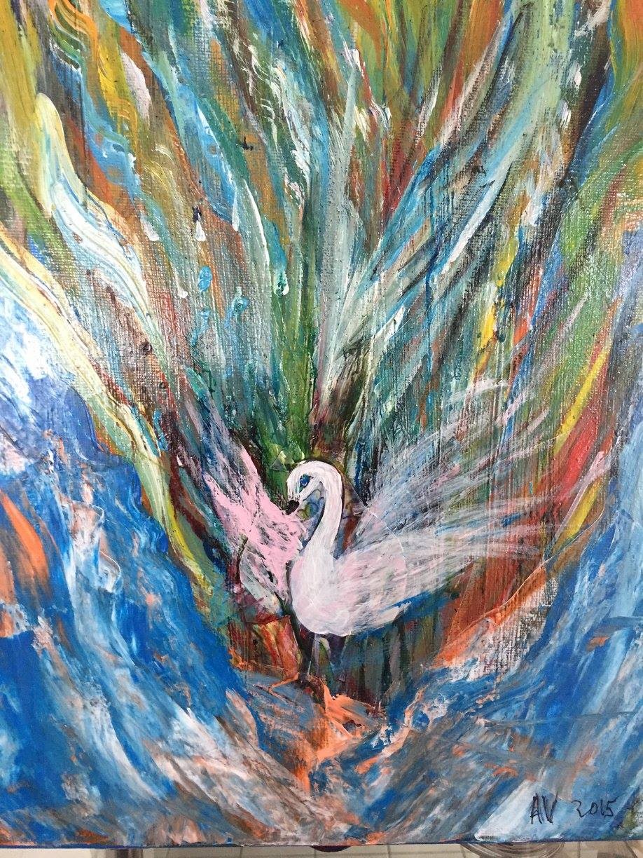 Dancing Swan