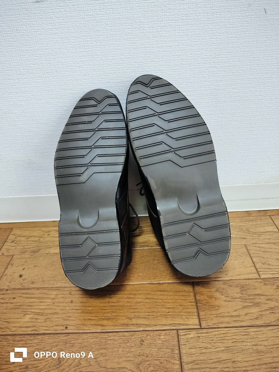 補高靴オールソールの修理